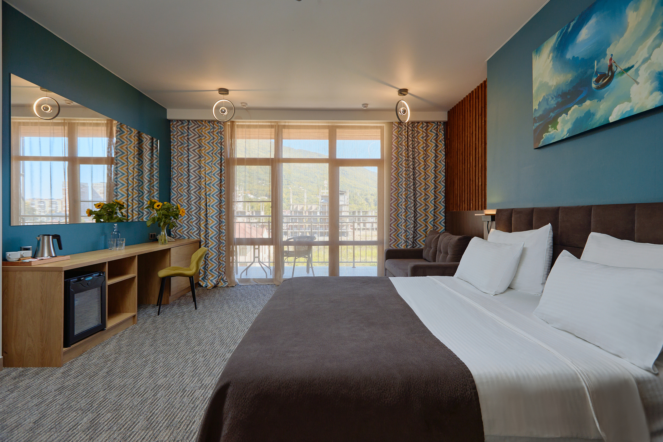 Семейный 2-местный с балконом