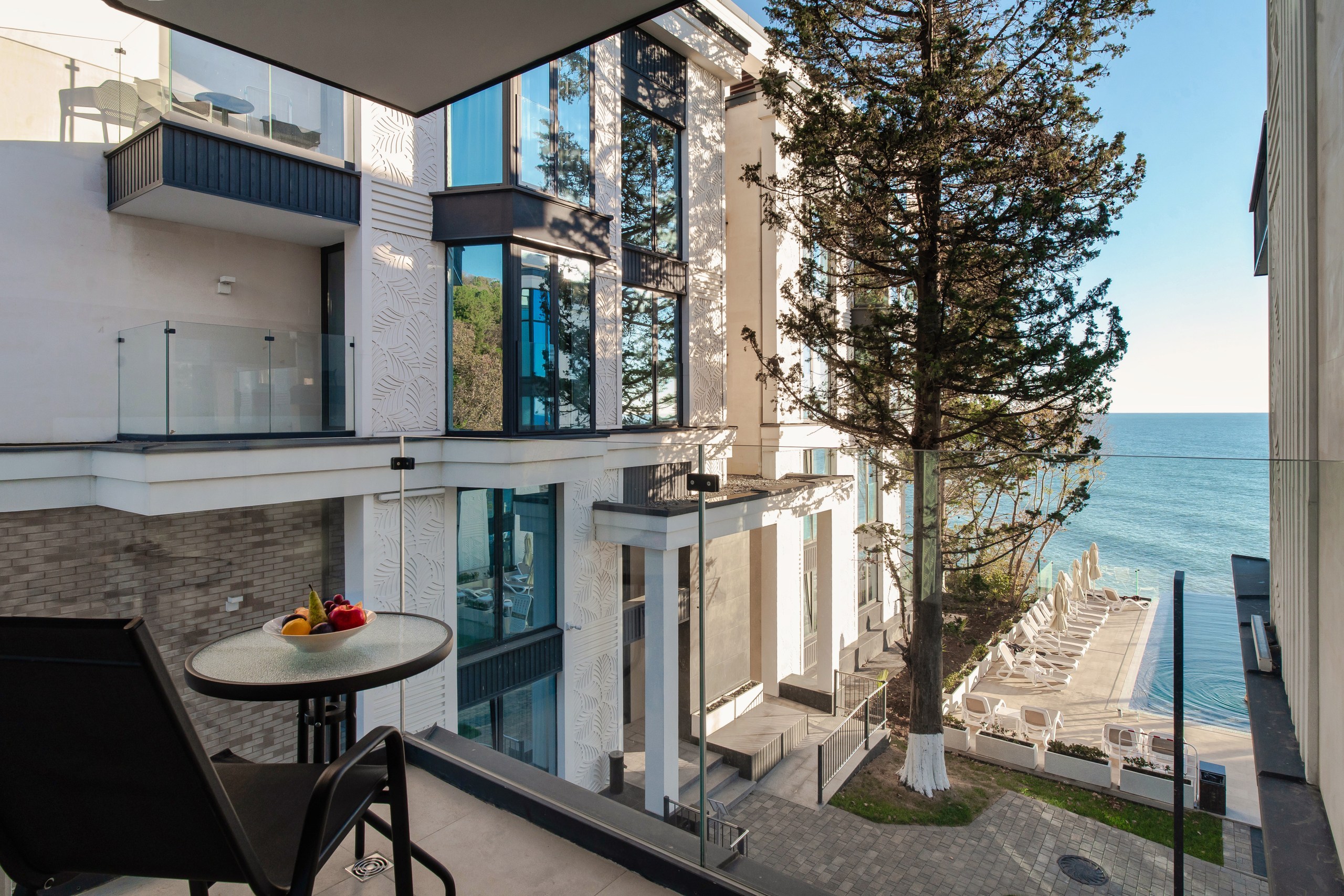 Делюкс Делюкс с видом на бассейн