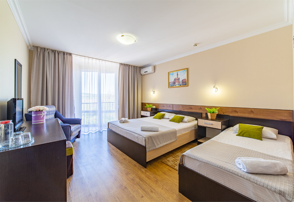 2-мест.(разм. в 3-мест.) комфорт-плюс