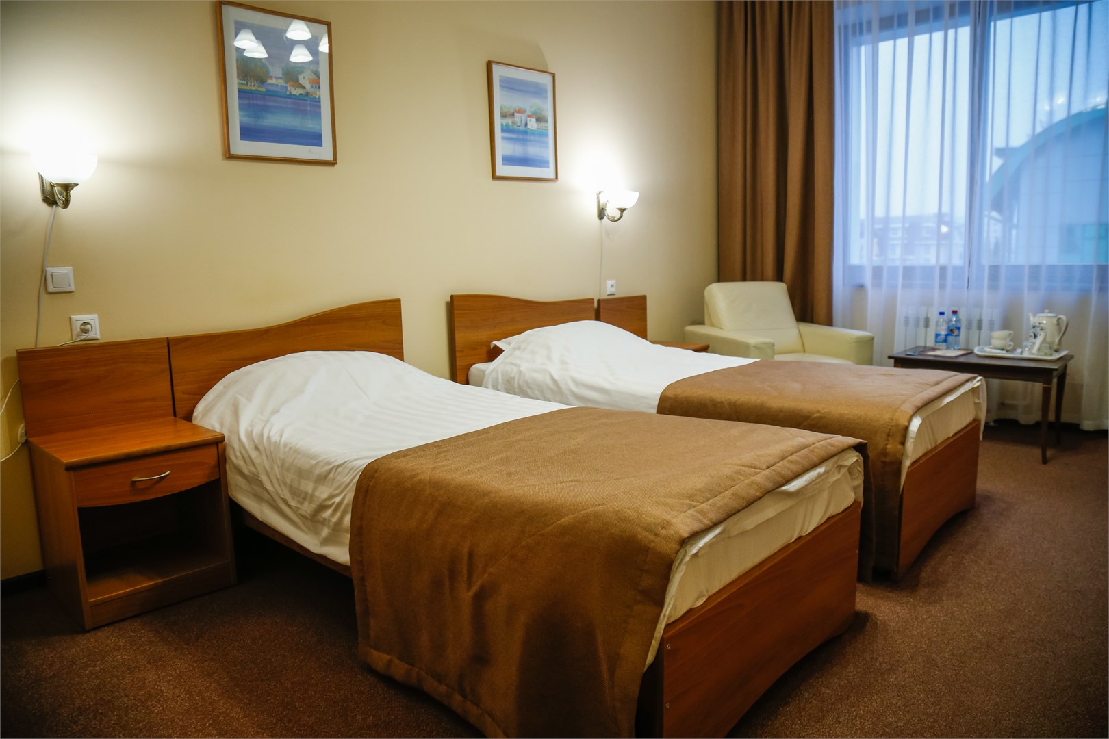 1 категория 2-местный 1 категории с раздельными кроватями