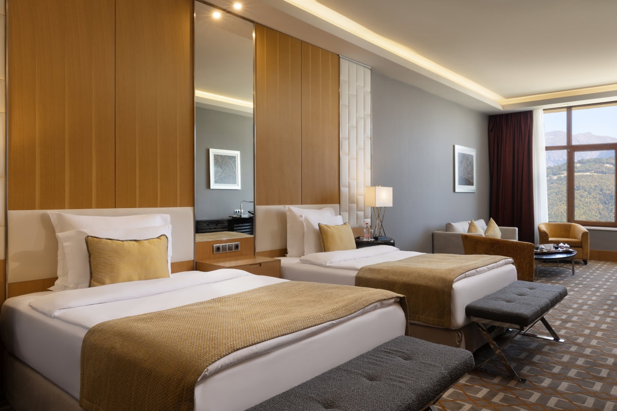 Супериор 2-местный ТВИН с видом на горы