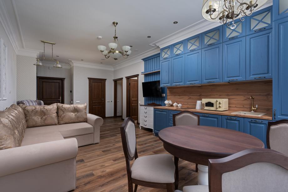 Апартаменты с 2 спальнями с террасой