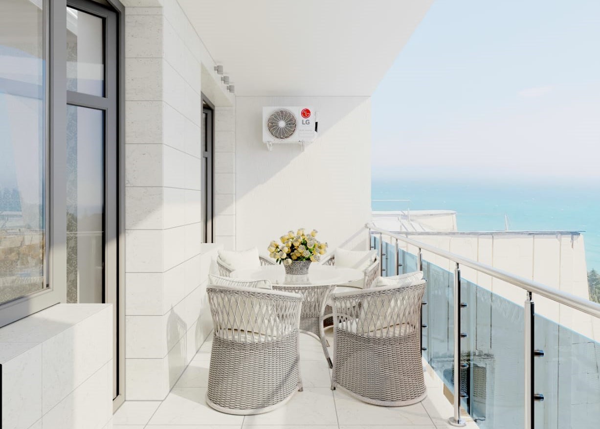 Люкс Улучшенный 2-местный 2-комнатный корпус Бриз