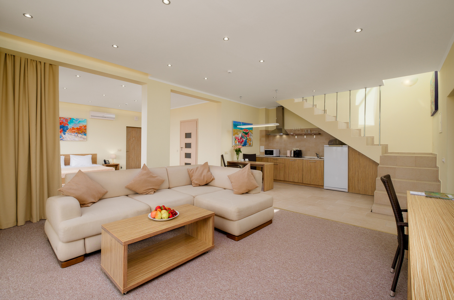 Люкс 2-местный 1-комнатный с террасой