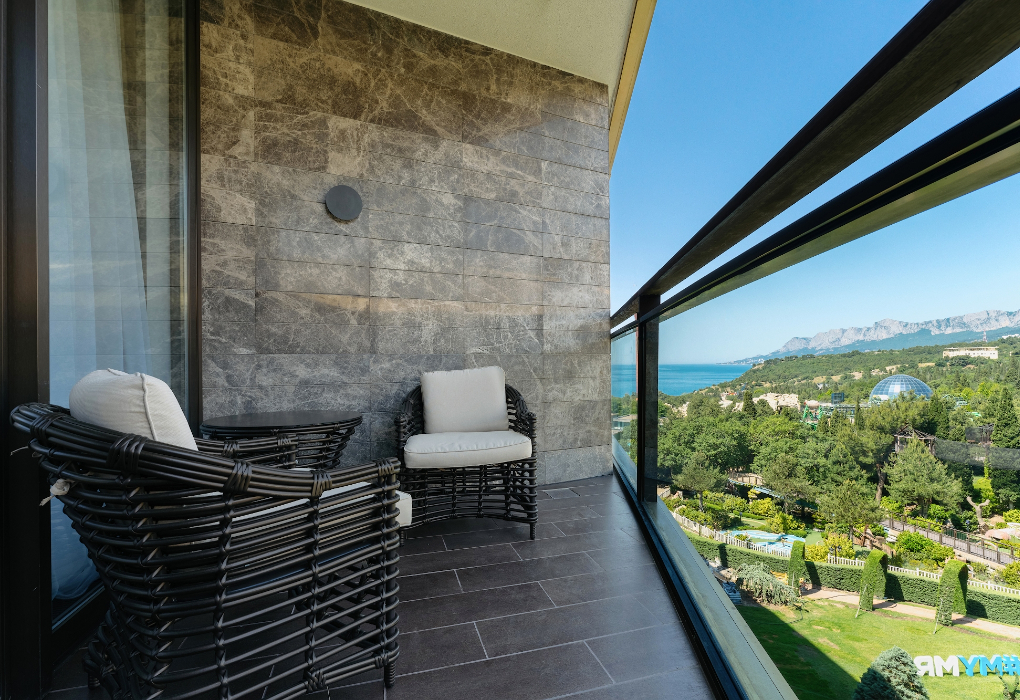 2-мест. Deluxe Comfort TWIN кровать-трансформер в одну (вид на горы)