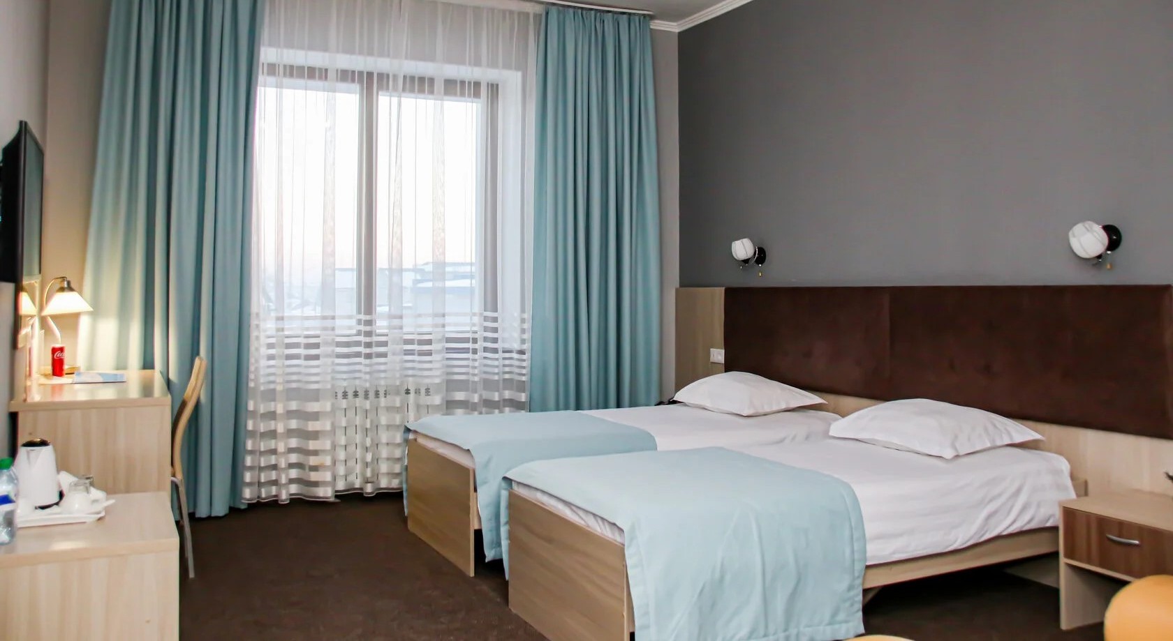 1 категория 2-местный 1 категории с раздельными кроватями