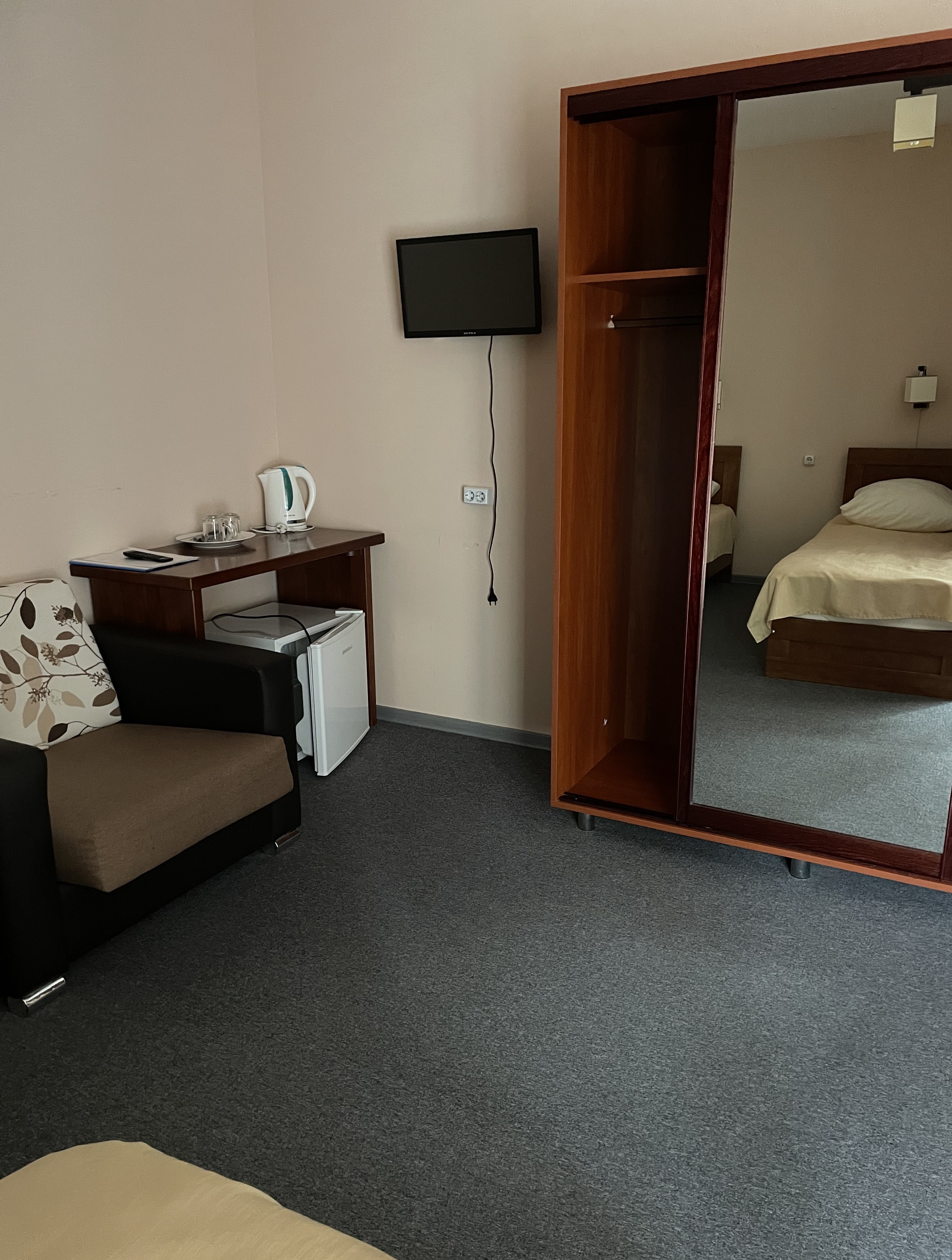 Улучшенный 2-местный 1-комнатный с балконом/лоджией №23,35,38