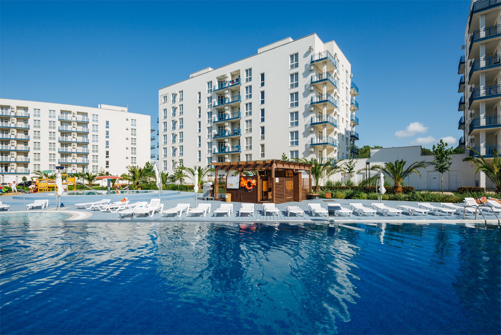 Апартаменты 2-местные 1 спальня МГН с кухней