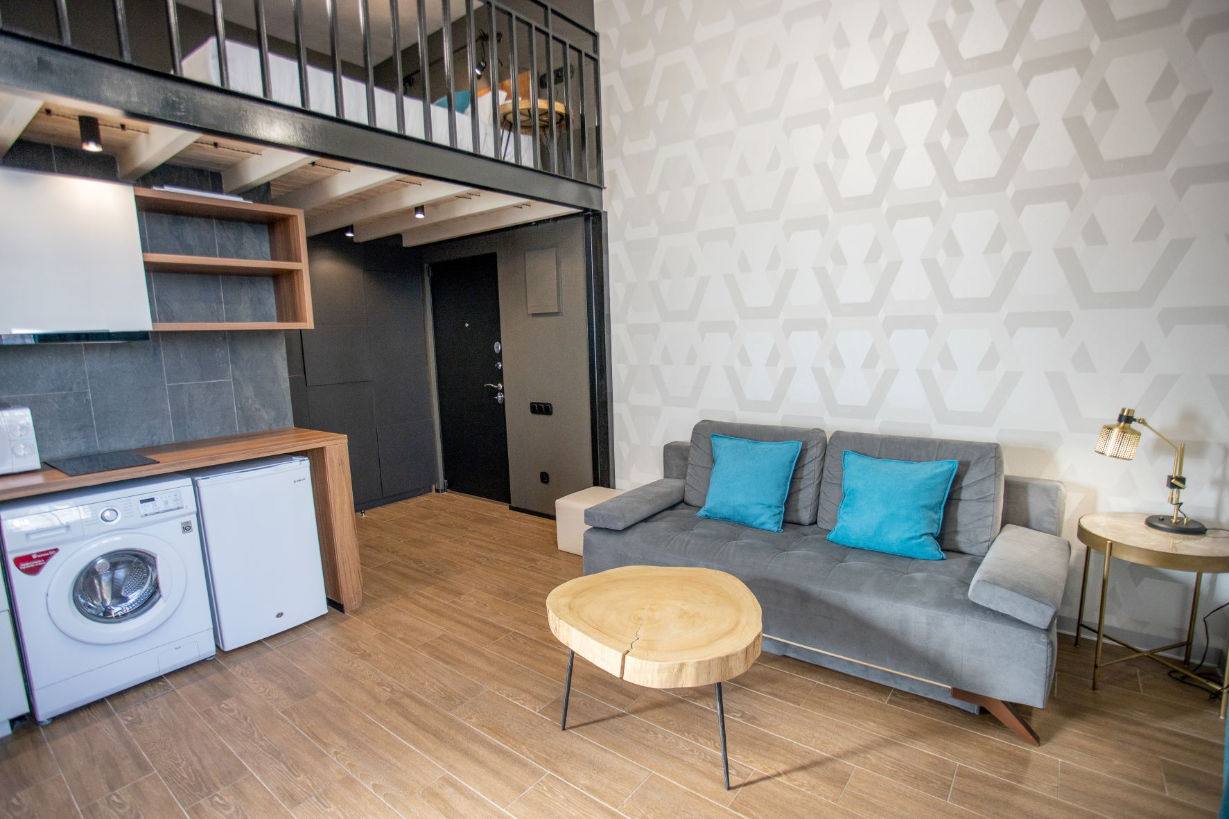 Апартаменты Апартаменты с видом на бассейн (101)