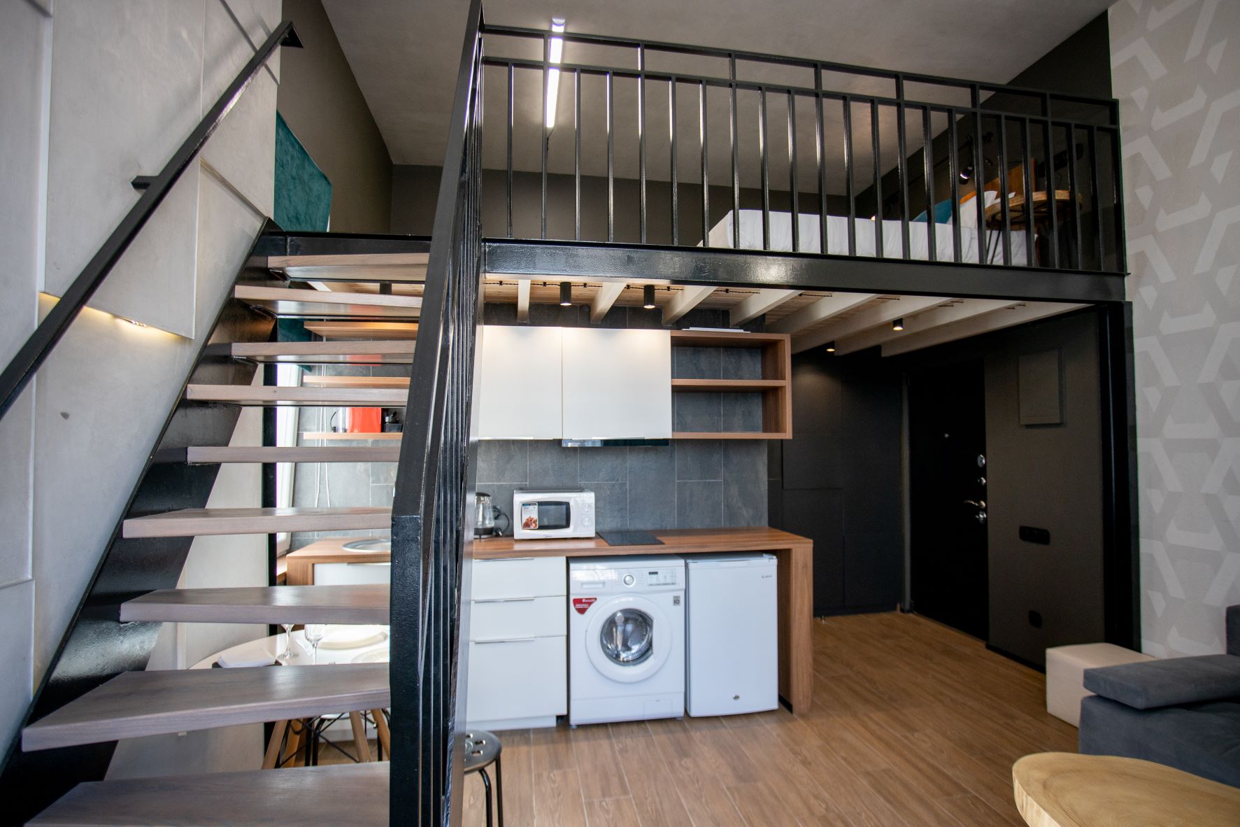 Апартаменты Апартаменты с видом на бассейн (101)