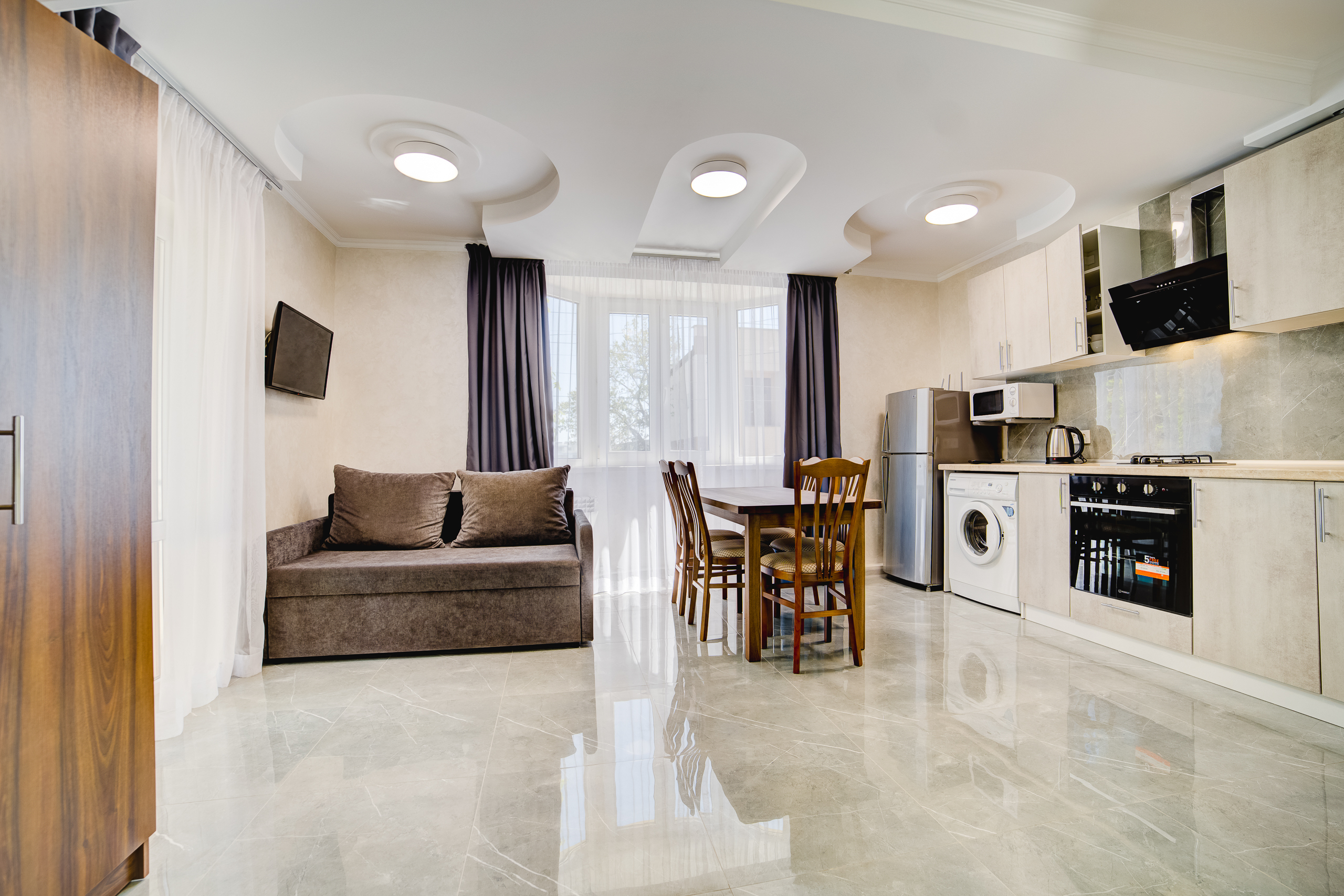 Апартаменты 2-этажные 2-комнатные