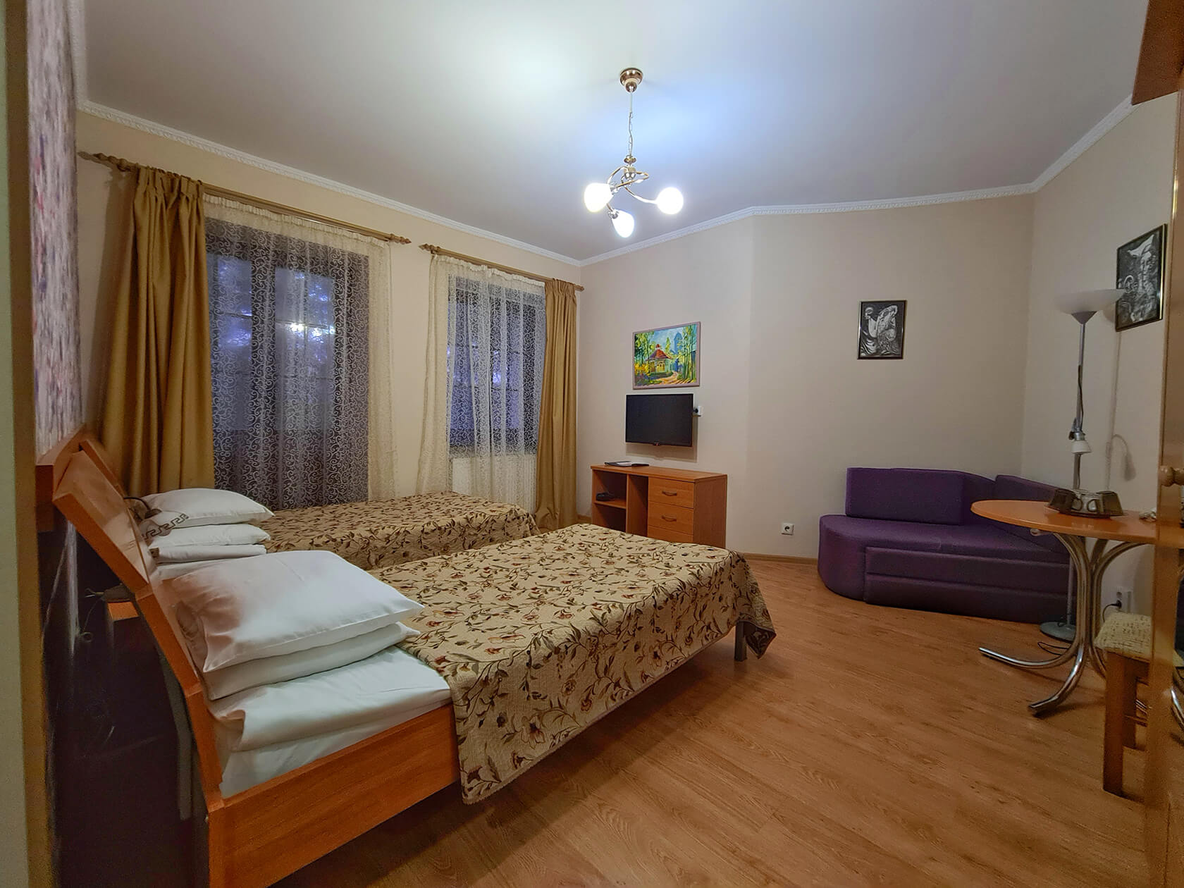 Стандарт 2-местный 1-комнатный