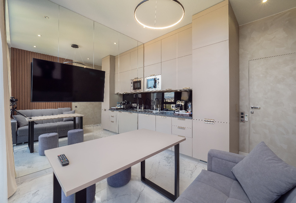 2-мест.(разм. в 4-мест.) апартаменты Luxe с балк. (2 спальни)
