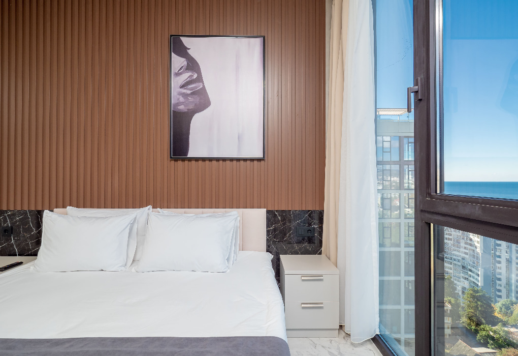 2-мест.(разм. в 4-мест.) апартаменты Luxe с балк. (2 спальни)