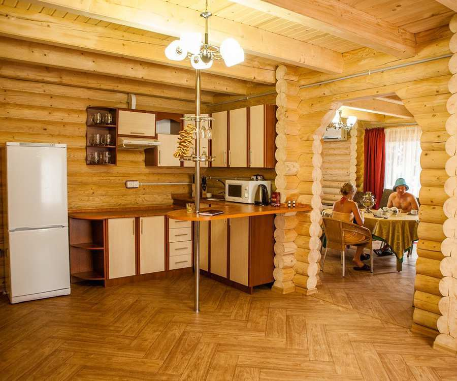 Посмотреть в галерее 2-этажный 4-комн, коттедж-сруб