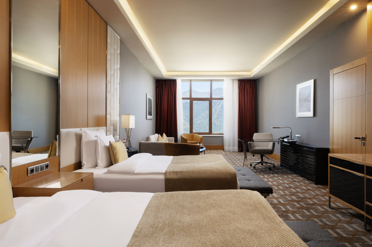 Супериор 2-местный ТВИН с видом на горы