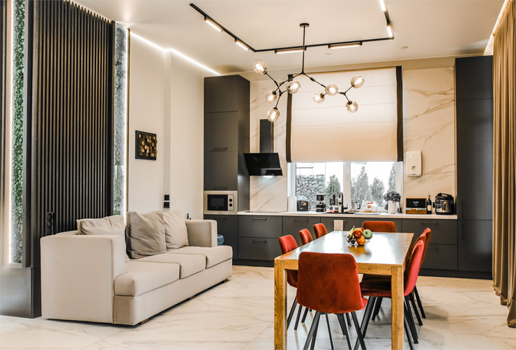 Резиденция 10-местная стандарт с 5ю спальнями