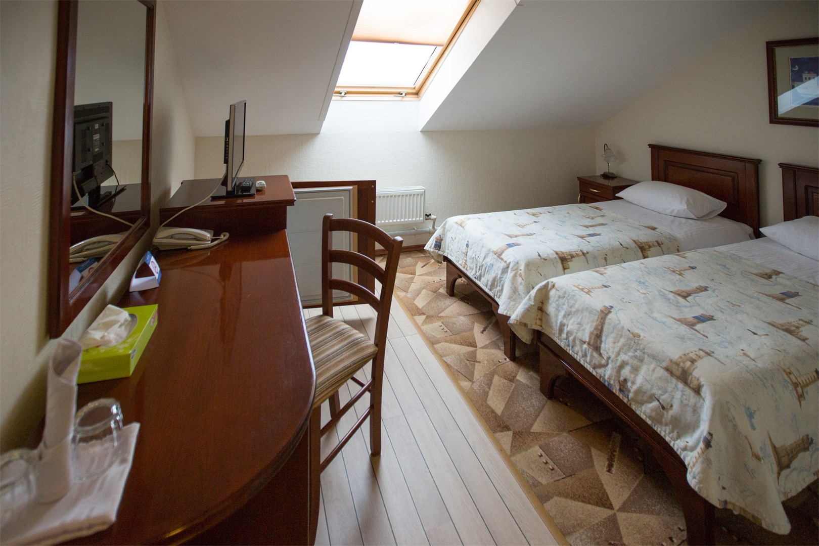 Стандартный 2-местный 1-комнатный в Пентхаусе