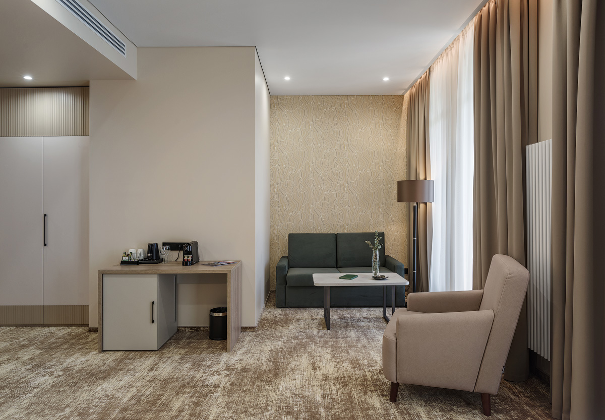 Люкс 2-местный 2-комнатный с террасой