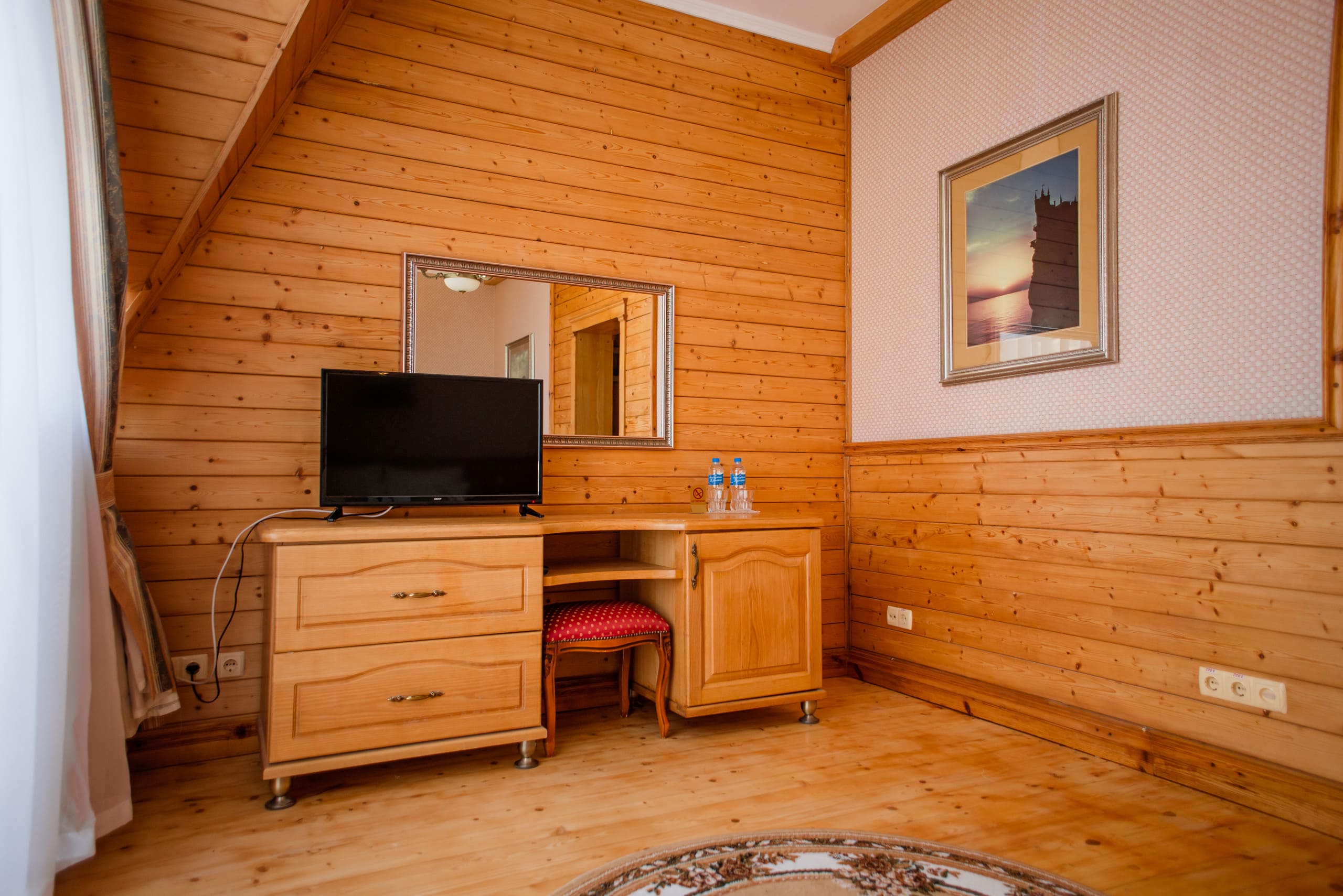 Стандартный 2-местный DOUBLE вид на горы