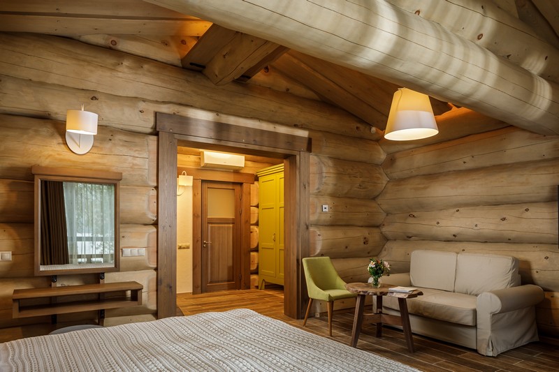 Посмотреть в галерее Шале Green chalet Люкс 2-местный