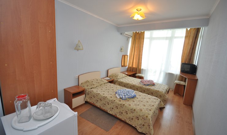 Стандарт Эконом море 2-местный 1-комнатный корпус 1