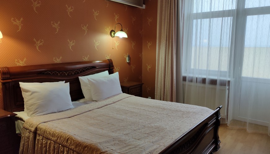 Люкс 2-местный 2-комнатный корпус В вид на море