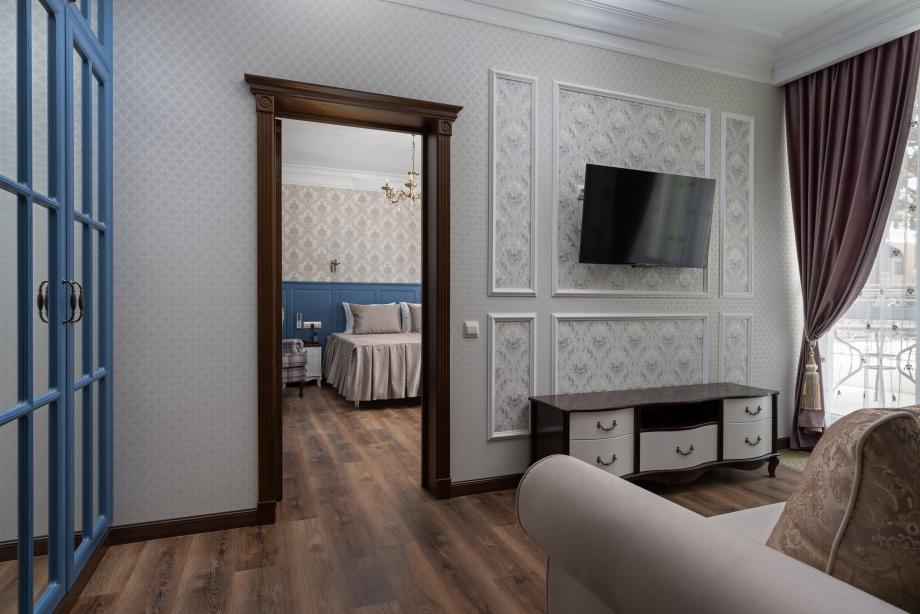 Апартаменты с 2 спальнями с террасой