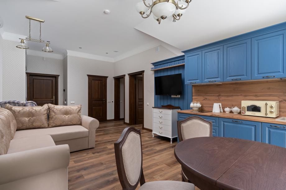 Апартаменты с 2 спальнями с террасой