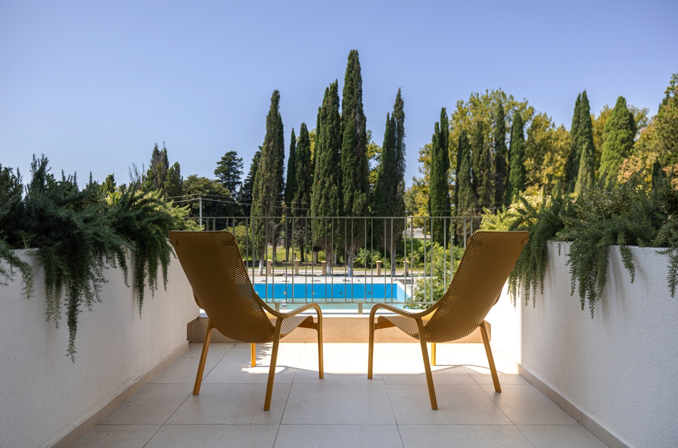 Стандарт 2-местный 1-комнтный с террасой вид на парк