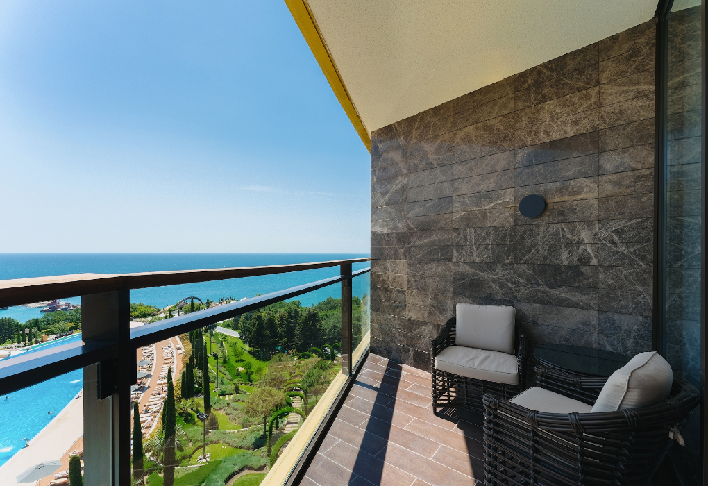 2-мест. Deluxe Comfort TWIN кровать-трансформер в одну (вид на море)