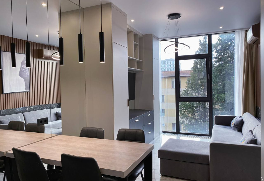 2-мест.(разм. в 4-мест.) апартаменты Luxe без балк. (2 спальни), 1 эт.
