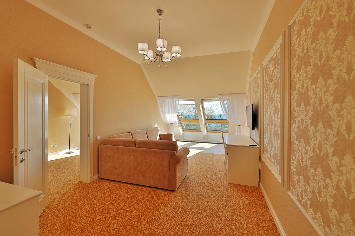 Люкс мансарда 2-мест. 2-комн.