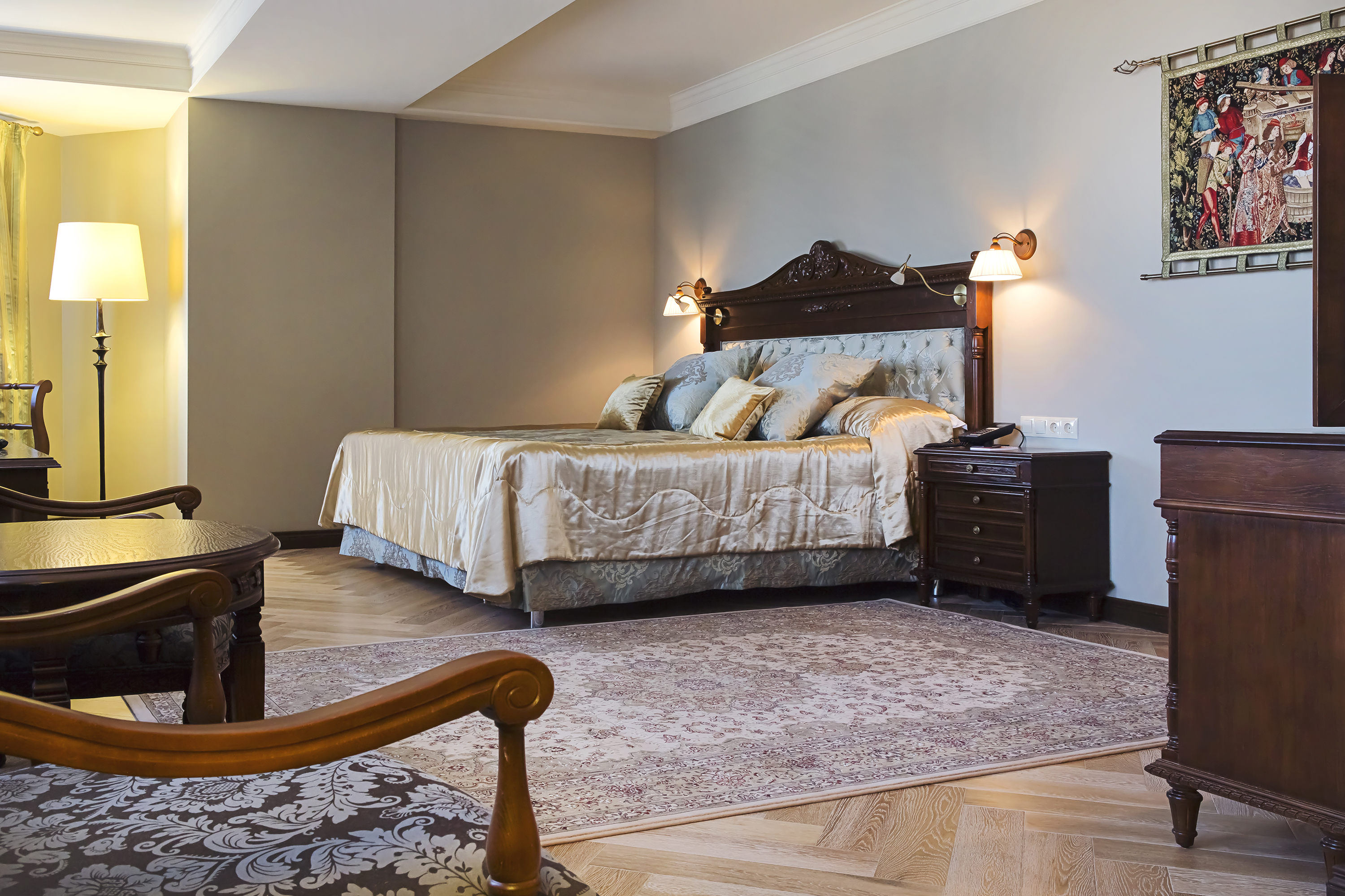 Люкс Роял 4-местный 3-комнатный