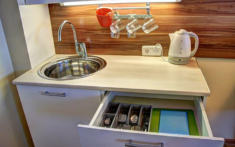 Студио 2-местная студия с видом на залив