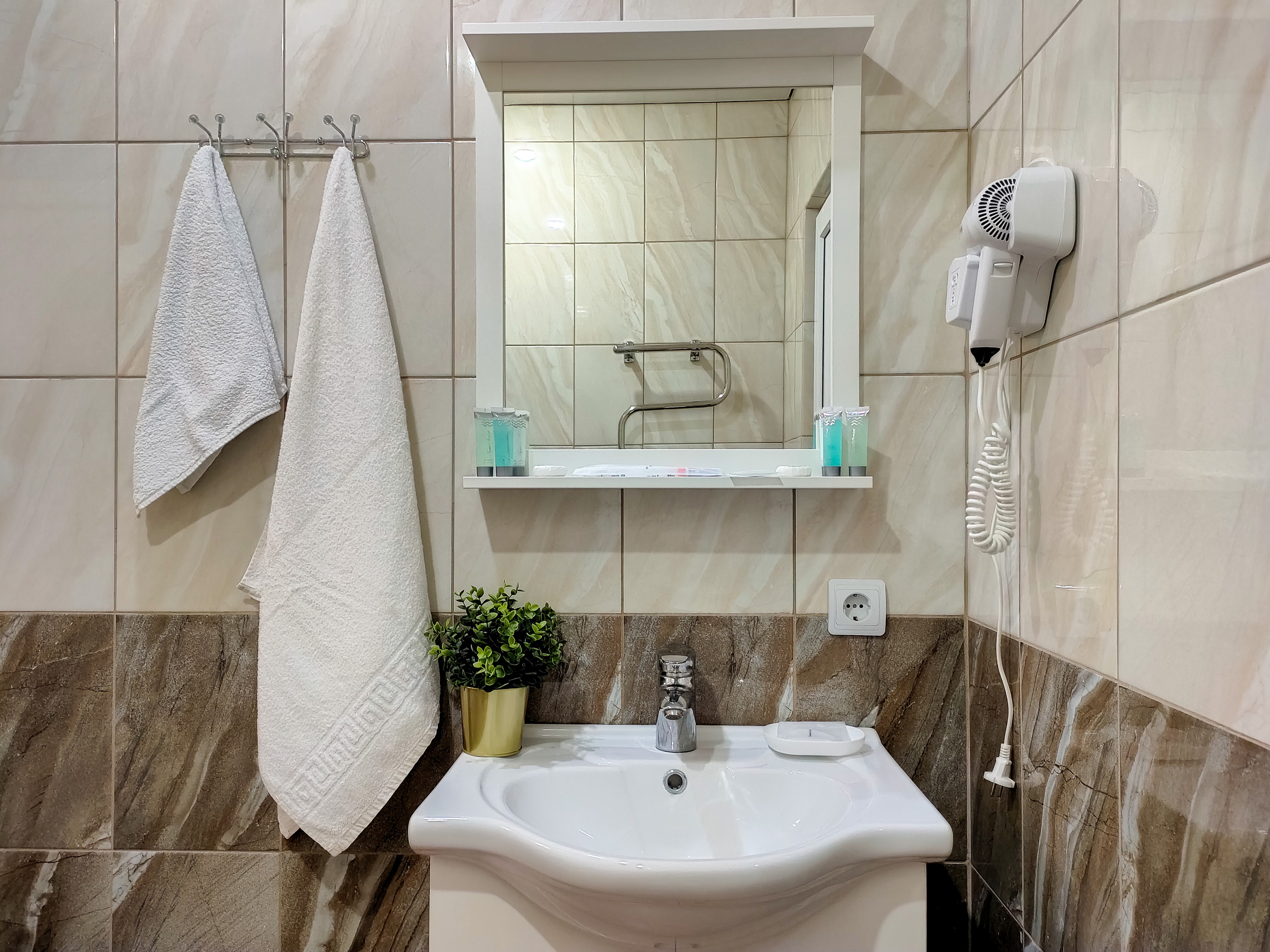 Семейный 4-местный 2-комнатный с балконом корпус 1