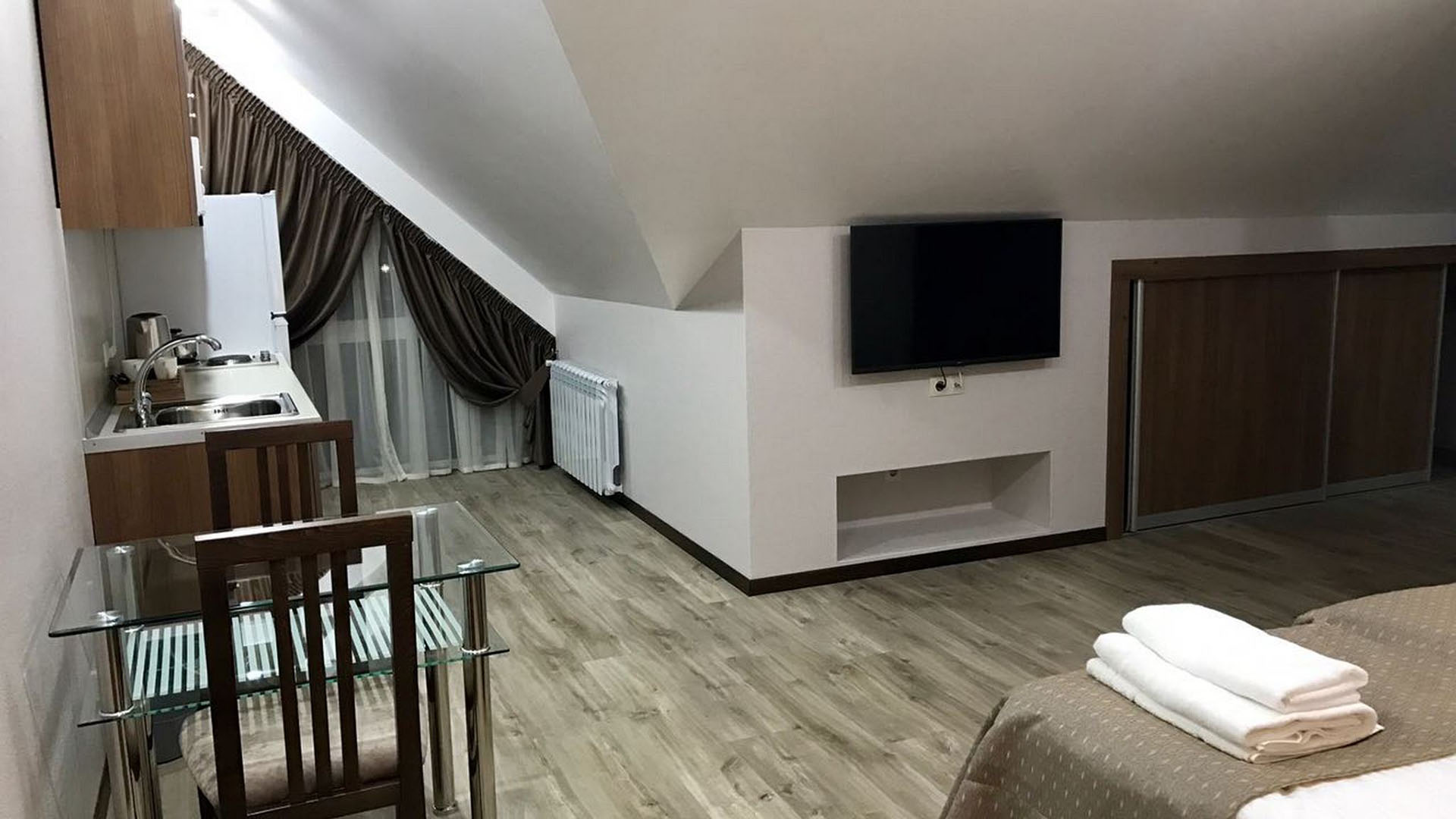 Апартаменты 2-местный с кухней