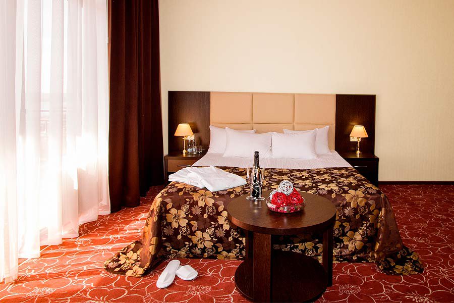 Люкс 2-местный 2-комнатный с видом на море и 2 балконами