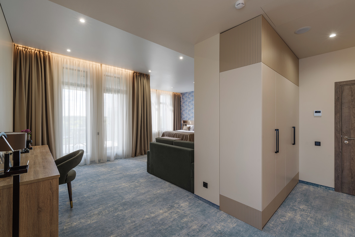 Люкс 2-местный 1-комнатный с террасой