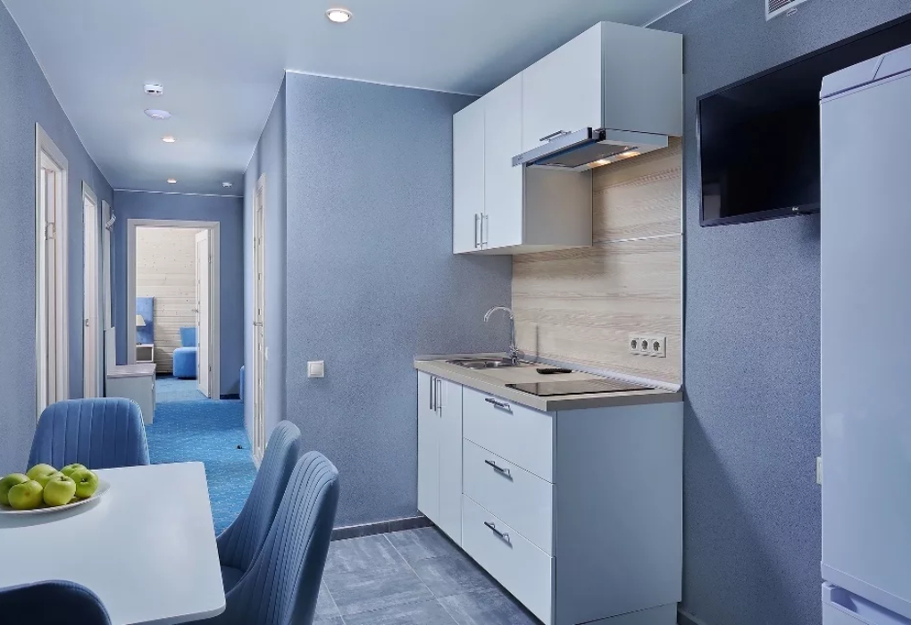 Посмотреть в галерее 2-мест.(разм. в 4-мест.) 3-комн. апартаменты, корп. 5