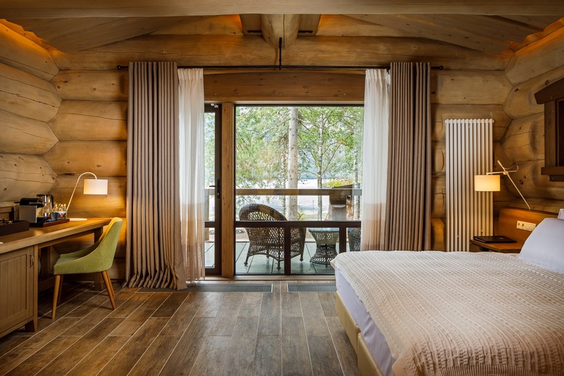 Посмотреть в галерее Шале Green chalet Люкс 2-местный