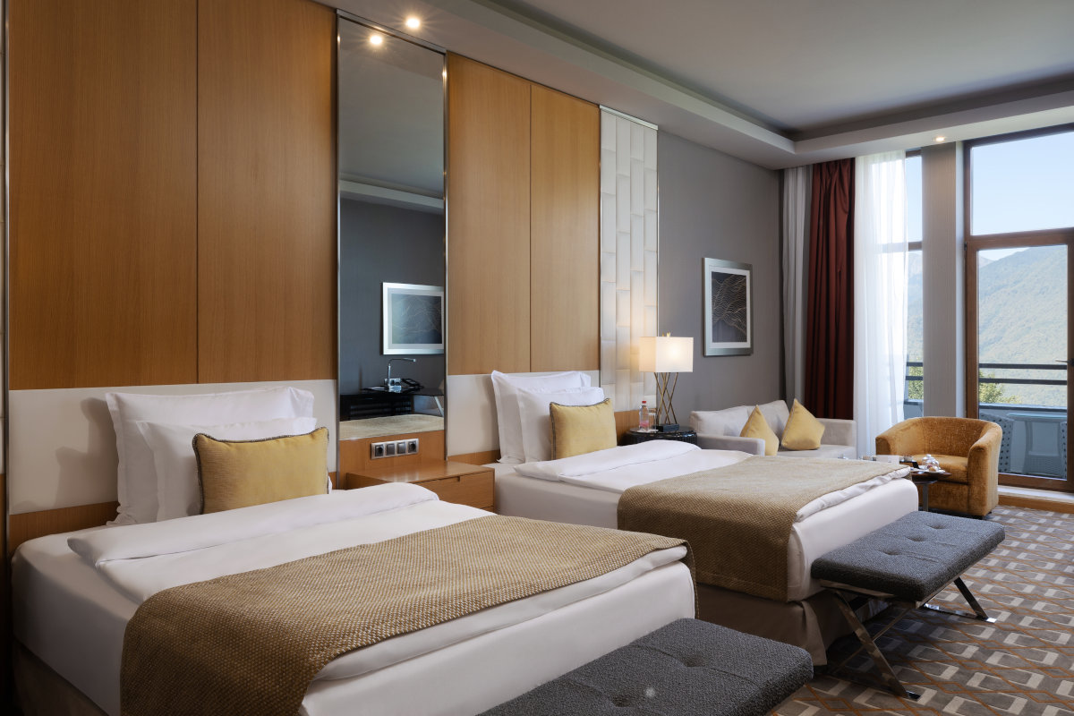 Делюкс 2-местный ТВИН с видом на горы