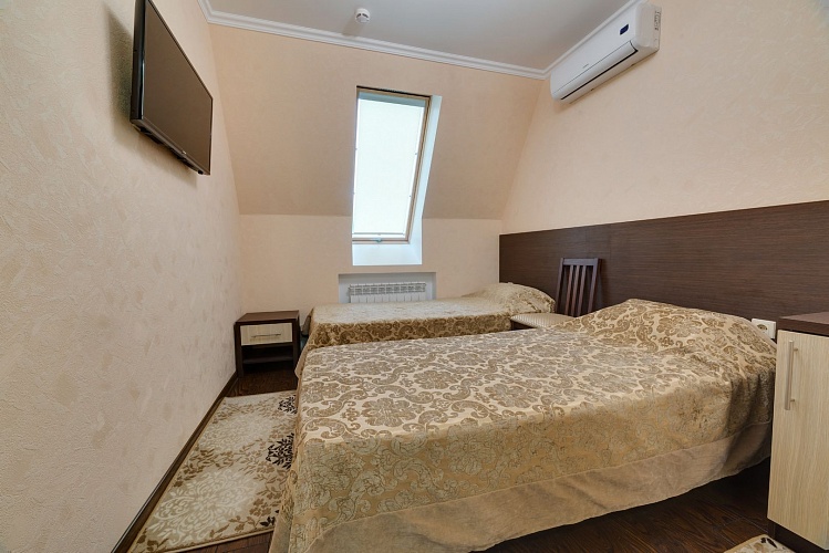 Стандартный 2-местный малый Мансарда