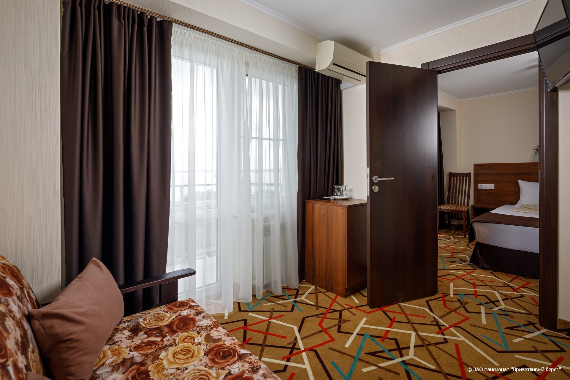 Семейный 2-комнатный 2-местный