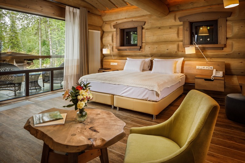 Посмотреть в галерее Шале Green chalet Люкс 2-местный