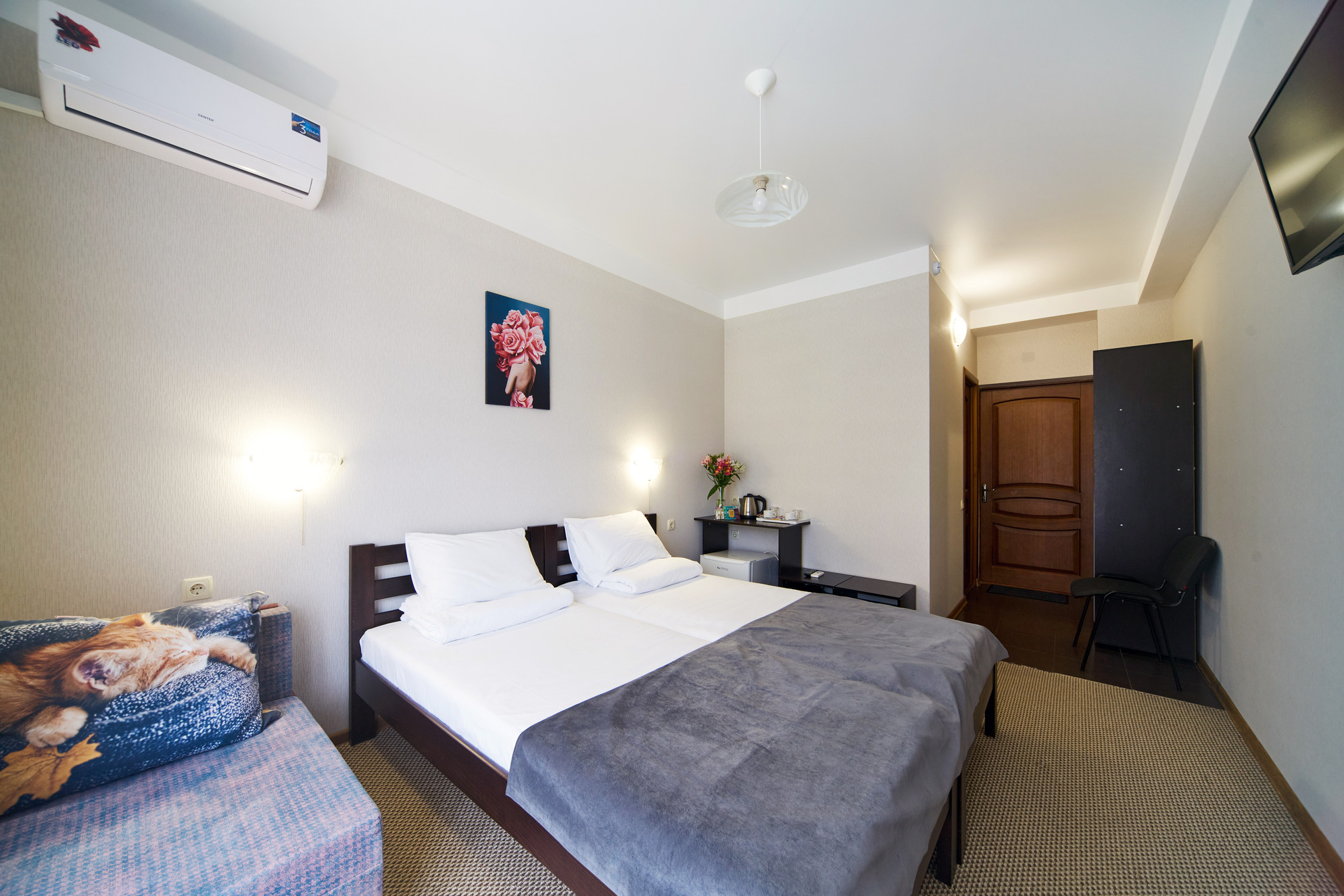 Стандартный 2-местный с балконом или террасой