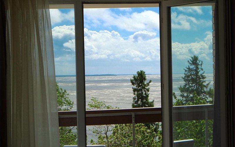 Студио 2-местная студия с видом на залив