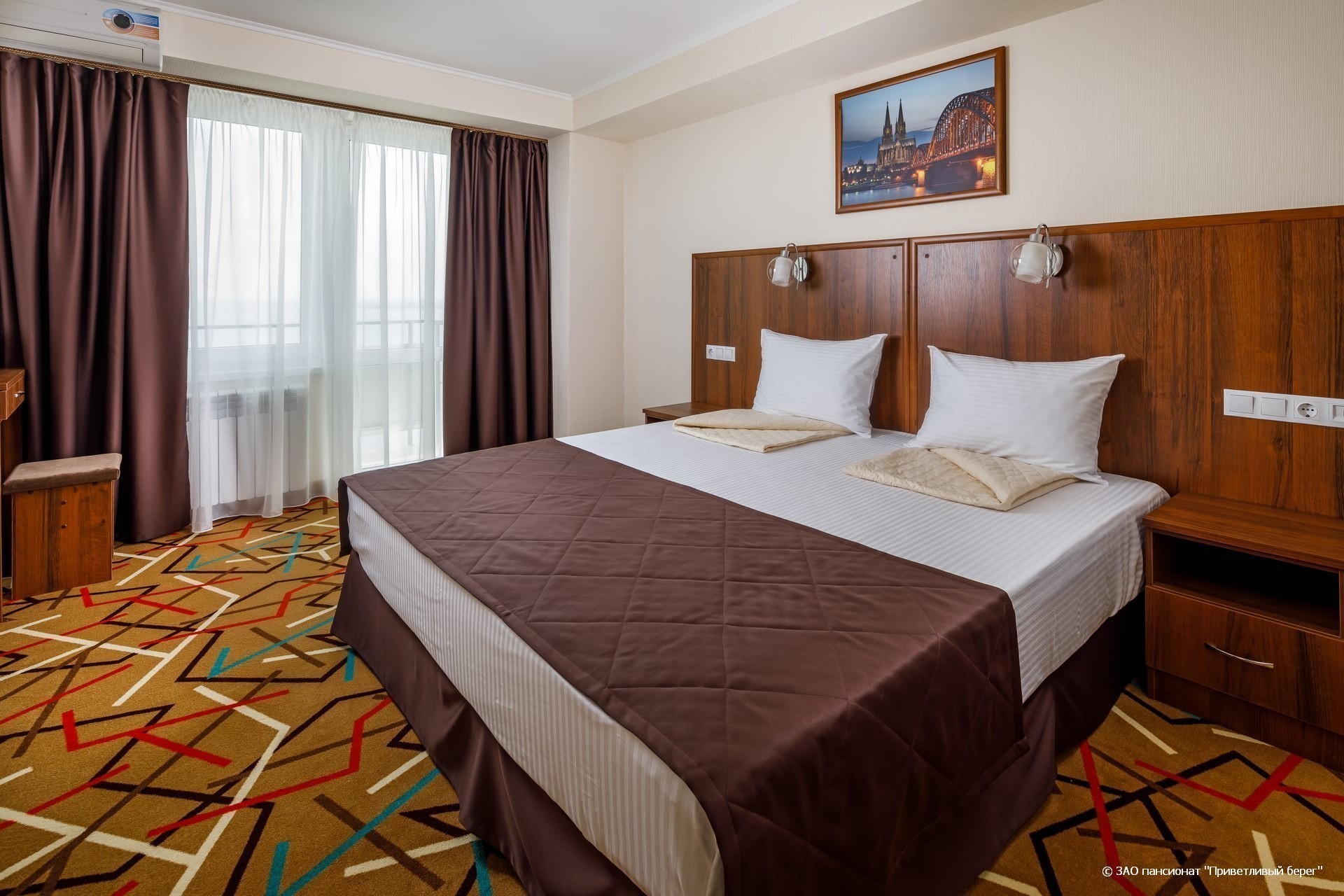 Семейный Комфортный 2-местный 2-комнатный