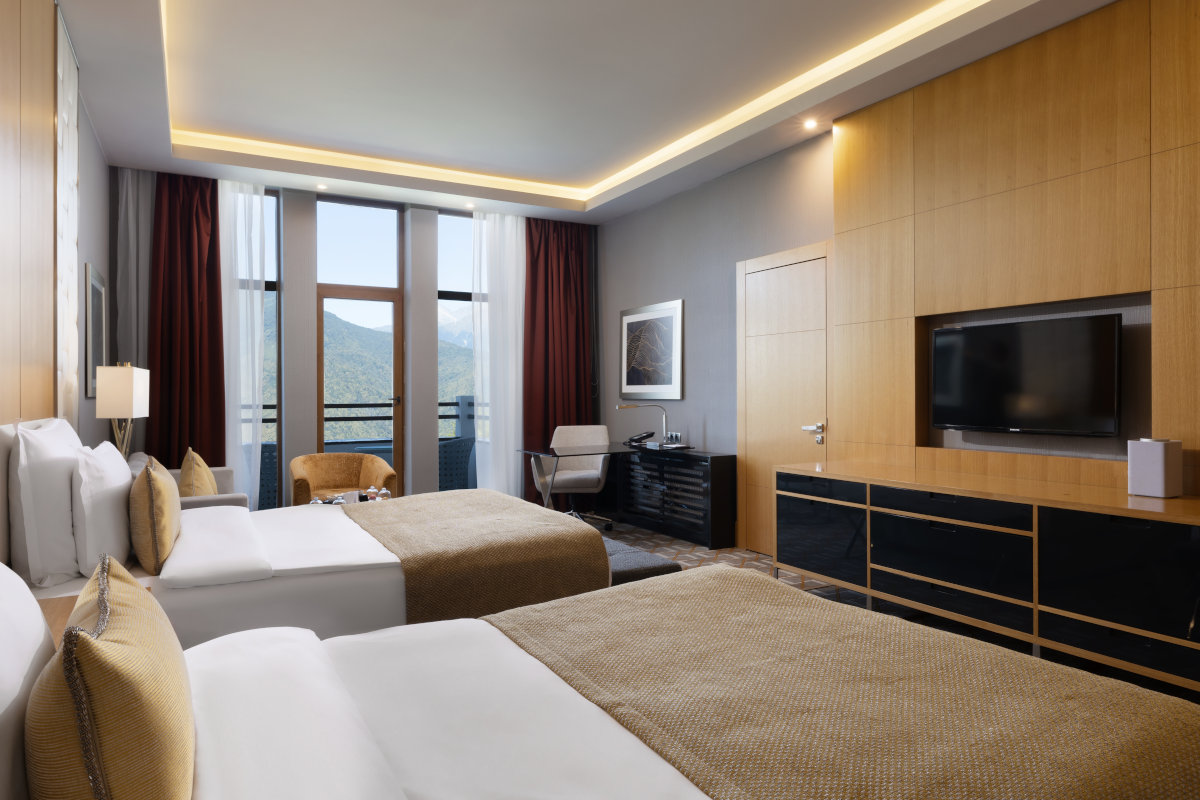 Делюкс 2-местный ТВИН с видом на горы