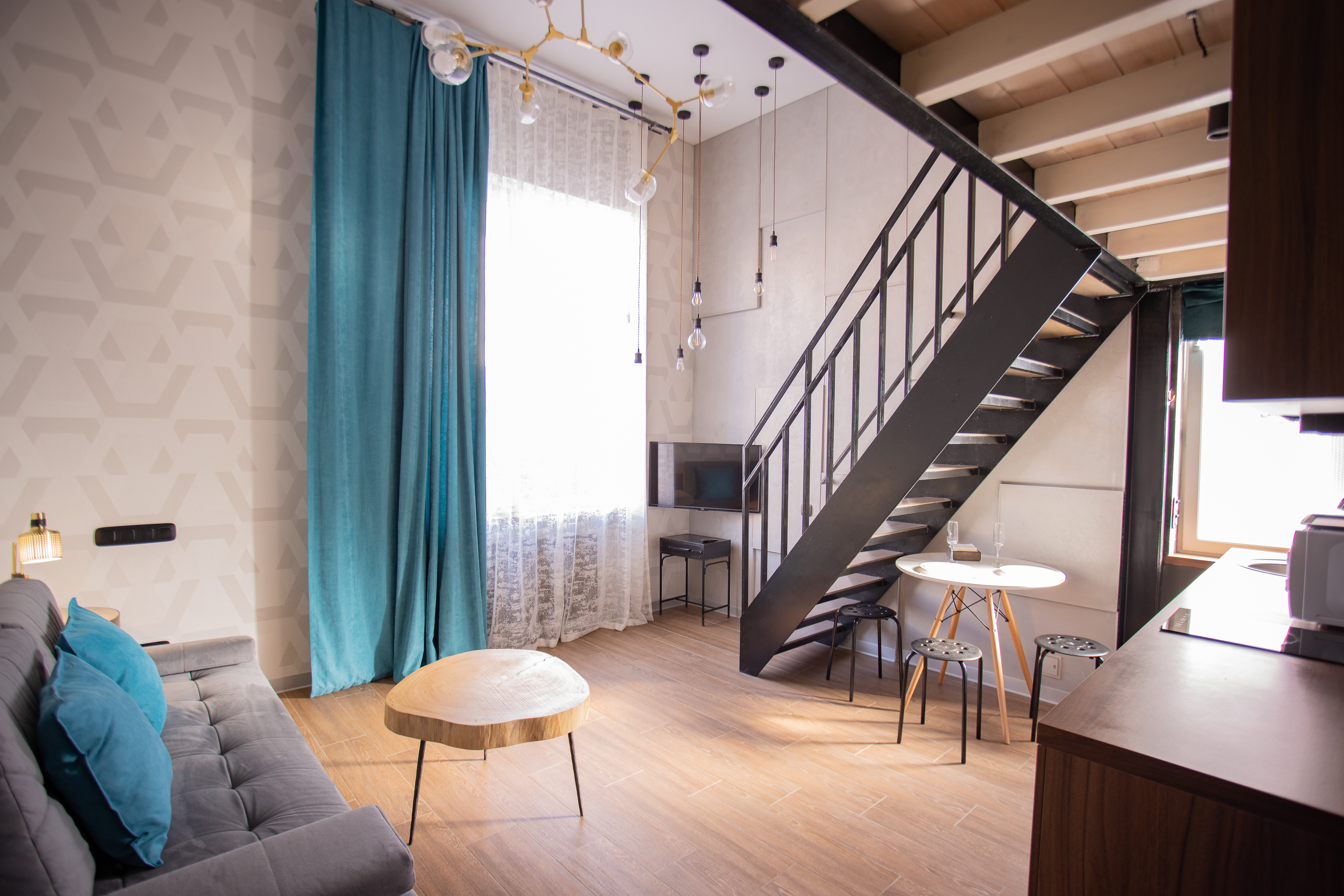 Апартаменты Апартаменты с видом на бассейн (101)